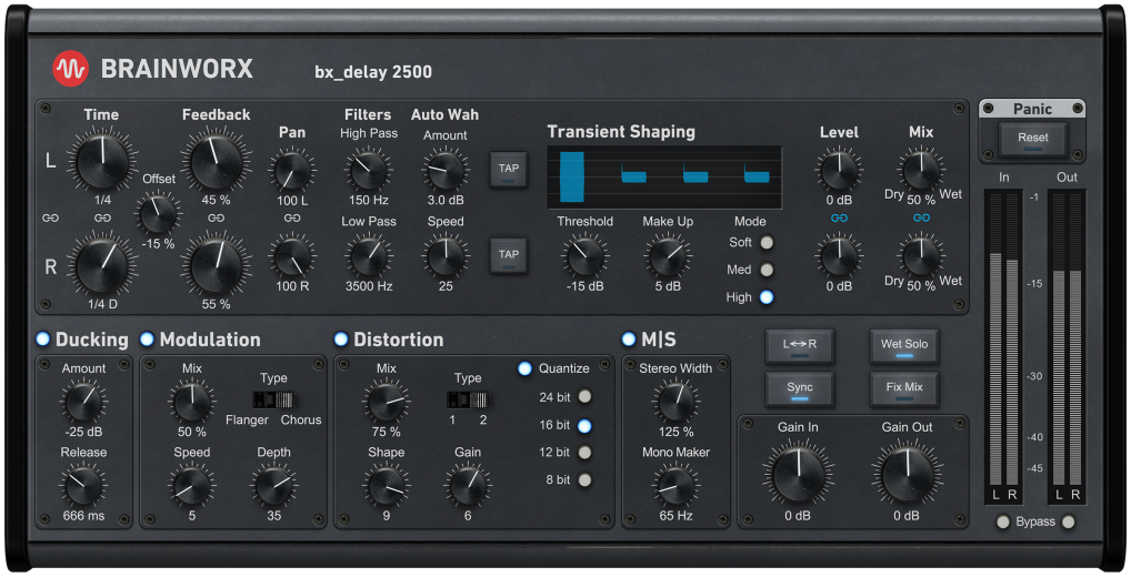 Plugin Alliance / Brainworx Brainworx bx_delay 2500 (Latest Version)